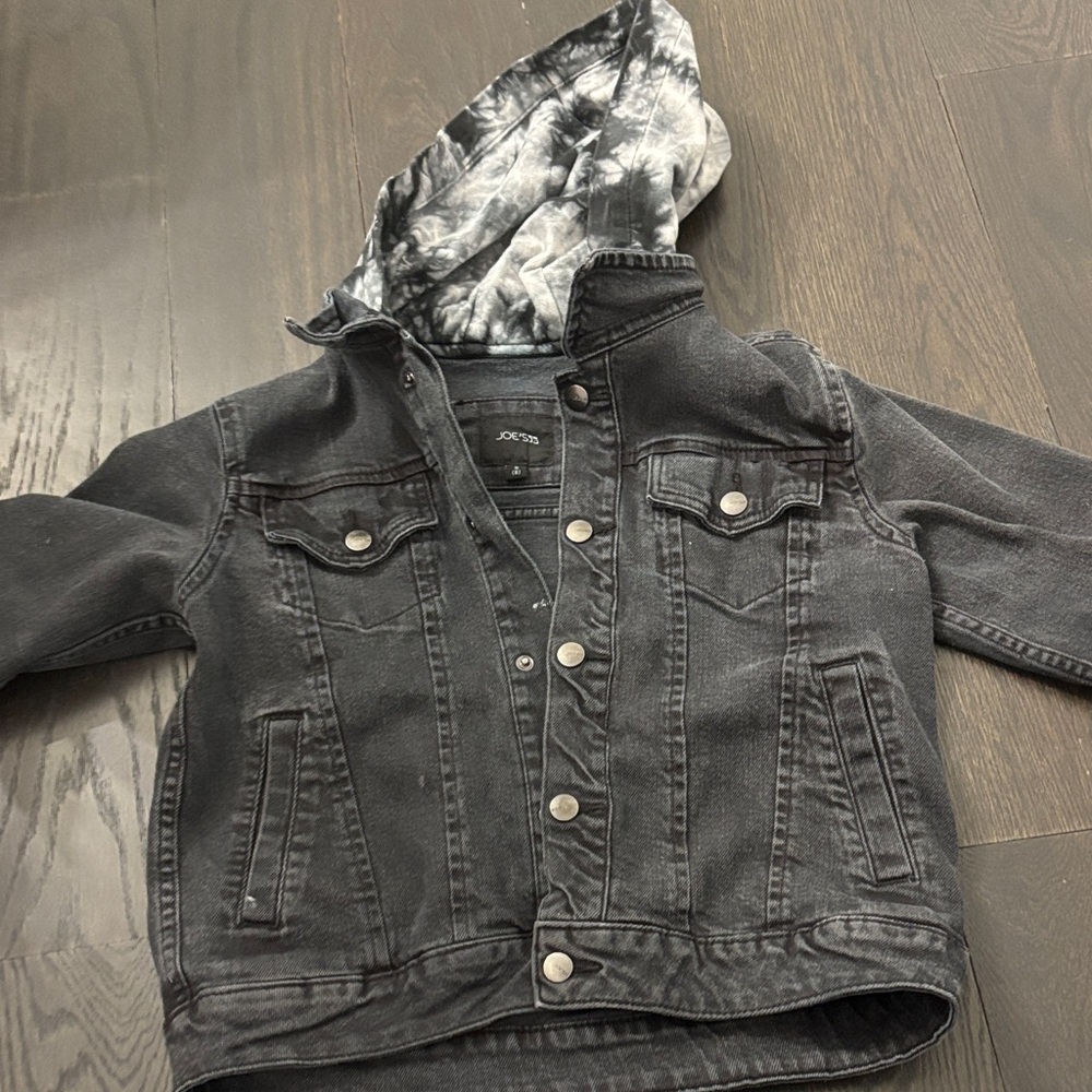 Joes Jeans hooded jean jacket